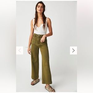 Rolla’s Sailor Jean - Army Green - Size 10/30 US